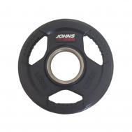 Диск обрезиненный 1,25кг  91010 -1,25В черный Johns