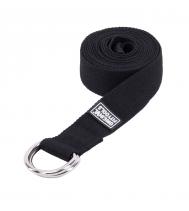 Ремешок для йоги 304 см  FT-YSTP-BLACK черный Original Fit.Tools