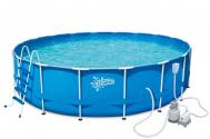 Каркасный бассейн круглый 549х132см+насос-фильтр  Р20-1852-S SummerEscapes