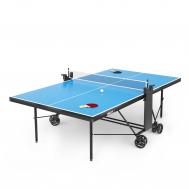 Теннисный стол Compact indoor 18mm MDF  Line TT18CINDBL Blue UNIX