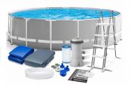 Каркасный бассейн круглый 457х122см  Prism Frametm 26726 Intex