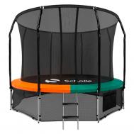Батут (4,27м)  Space Twin 14FT Space GO14FT Green\Orange Scholle