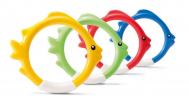 Кольца для подводной игры Рыбки  55507 4 цвета Intex