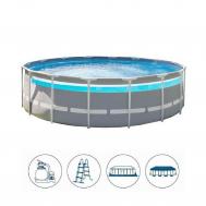 Каркасный бассейн  Prism Frame Clearview 488х122см 26730 Intex