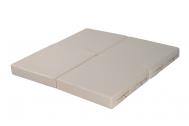 Мат № 11  100х100х10см складной 4 сложения бежевый КМС