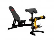 Скамья универсальная с партой Скотта и керлом для ног  RBPC43 REBEL