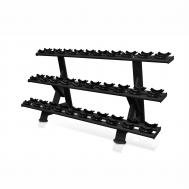 Стойка для гантелей трехрядная  UG-CL205 UltraGym