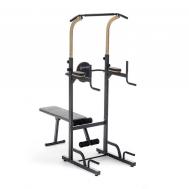 Турник 3 в 1 со скамьей домашний  ELGON Oxygen Fitness