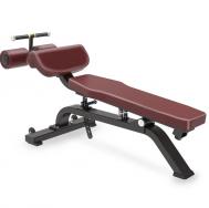 Скамья для пресса регулируемая  BPL137 полностью черный Protrain