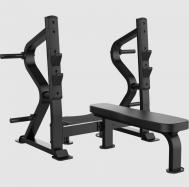 Олимпийская горизонтальная скамья для жима  SL7028 Impulse!