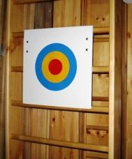 Щит для метания в цель, навесной (к шведской стенке) 600х600 мм Atlet