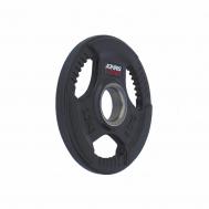 Диск обрезиненный 2,5кг  91010 -2,5В черный Johns