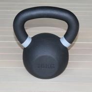 Гиря чугунная 16 кг  HK105-16 с цветными метками Hercules