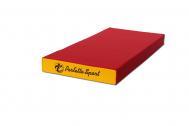Мат № 1  100х50х10см красно-желтый Perfetto Sport