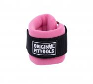 Ремень для тренировки мышц бедра и ягодиц регулируемый (F0-кольцо)  FT-AS05-F0-PK розовый Original Fit.Tools