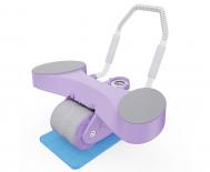 Тренажёр для пресса, с ковриком 34х17x0,6 cм  AB Roller SND-P фиолетовый DFC