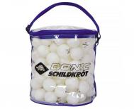 Мячики для н\тенниса 40+  JADE 144 штуки 608501 белый DONIC