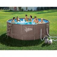 Бассейн на опорах  396х132 см P20-1352-S Intex