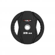 Диск олимпийский обрезиненный, с двумя хватами 1,25кг  UG2005С UltraGym