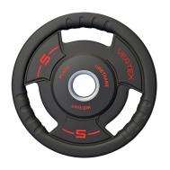 Диск полиуретановый d51мм, 5кг  91035A-5ВC чёрно-красный Vertex