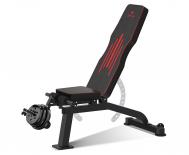 Скамья для жима  Sperax со сгибателем\ разгибателем для ног JQ-0936 DFC