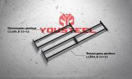 Перекладина двойная  длина 1050мм, D32/32мм YouSteel