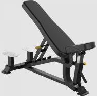 Усиленная многопозиционная скамья с платформой для страхующего  SL7012 Impulse!