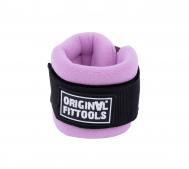 Ремень для тренировки мышц бедра и ягодиц регулируемый (F0-кольцо)  FT-AS05-F0-PP фиолетовый Original Fit.Tools