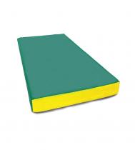 Мат № 1  100х50х10см зеленый-желтый КМС