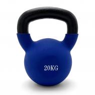Гиря виниловая 20 кг  KBVIN20BL Blue UnixFit