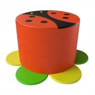 Пуфик Божья коровка  ДМФ-МК-01.11.00 Romana