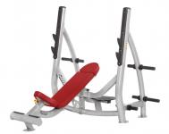 Олимпийская наклонная скамья с держателями дисков  CF-3172 Hoist
