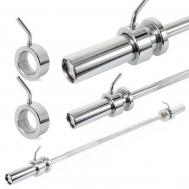 Гриф d50мм, 125см + 2 замка с лом.стопором LARSEN