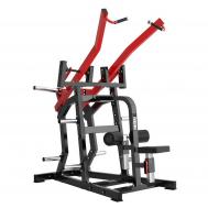 Верхняя тяга на свободных весах  PP127 полностью черный Protrain