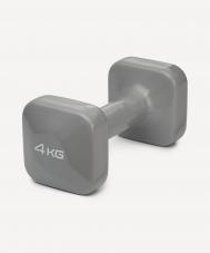 Гантель виниловая 4 кг  DB-106 темно-серый Star Fit