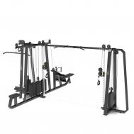Силовая мультистанция Кроссовер 5-ти позиционный MAX PRO  UC1641A-SET1614B UnixFit