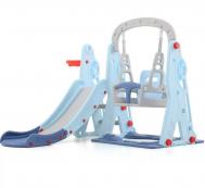 Горка + качели  Космо PS-035-М ментол Perfetto Sport