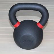 Гиря чугунная 20 кг  HK105-20 с цветными метками Hercules