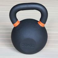 Гиря чугунная 28 кг  HK105-28 с цветными метками Hercules