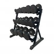 Стойка для гексагональных гантелей  DumRack Hexagon PRO (300 кг) DBRKHEXPBK300 UnixFit