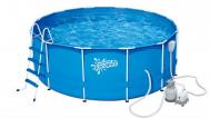 Каркасный бассейн круглый 396х132см+насос-фильтр  Polygroup Р20-1352-S SummerEscapes
