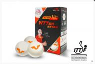 Мячи для настольного тенниса  40+ 3 star WTT V111F-1 Double Fish