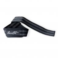 Лямки для тяги тяжелоатлетические, пара  AFLDT черный Aerofit