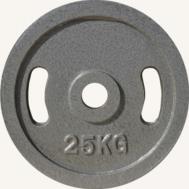 Диск металлический 25кг  DR71027 -25G серый Johns