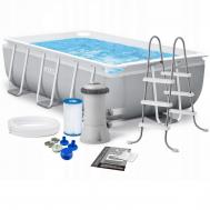 Каркасный бассейн прямоугольный 300х175x80cм  Prism Frametm Rectangular 26784 Intex