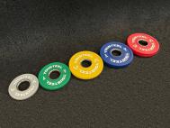 Диск 1,0кг, полиуретановый, тренировочный, зеленый YouSteel