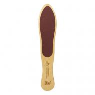 Терка абразивная, деревянная, педикюрная, двухсторонняя Lei