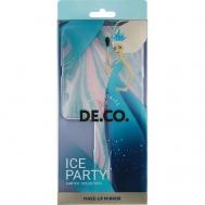 Зеркало для макияжа ICE PARTY на ручке deco