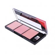 Румяна компактные трехцветные Farres