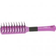 Расческа  серия "Индиго" продувная с пластиковым штифтом DEWAL BEAUTY